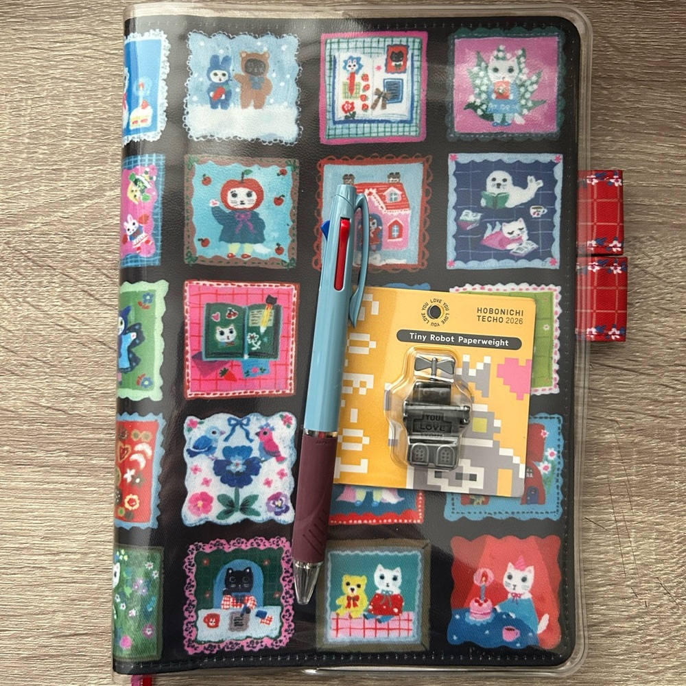 Hobonichi Techo A5 Cover - Yumi Kitagishi 2026